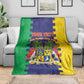 Personalised Republique de Maurice Blanket Stella Clavisque Maris Indici