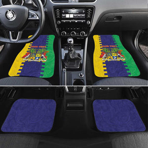 Personalised Republique de Maurice Car Mats Stella Clavisque Maris Indici