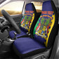 Personalised Republique de Maurice Car Seat Cover Stella Clavisque Maris Indici