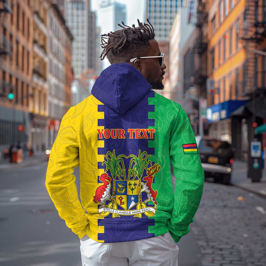 Personalised Republique de Maurice Hoodie Stella Clavisque Maris Indici