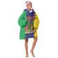 Personalised Republique de Maurice Kid Wearable Blanket Hoodie Stella Clavisque Maris Indici