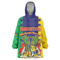 Personalised Republique de Maurice Kid Wearable Blanket Hoodie Stella Clavisque Maris Indici