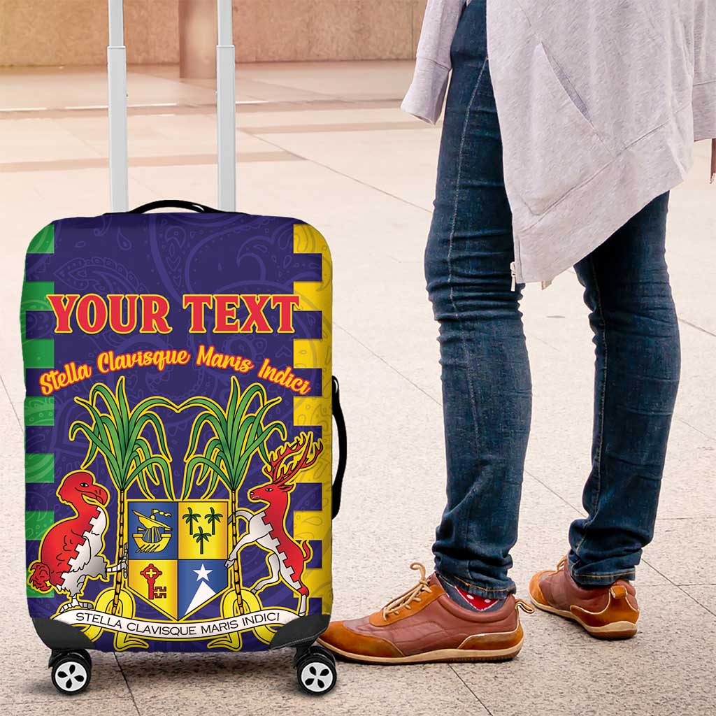 Personalised Republique de Maurice Luggage Cover Stella Clavisque Maris Indici