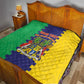 Personalised Republique de Maurice Quilt Stella Clavisque Maris Indici