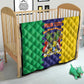 Personalised Republique de Maurice Quilt Stella Clavisque Maris Indici