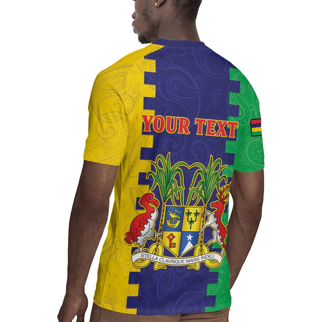 Personalised Republique de Maurice Rugby Jersey Stella Clavisque Maris Indici