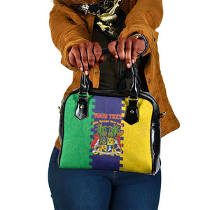 Personalised Republique de Maurice Shoulder Handbag Stella Clavisque Maris Indici