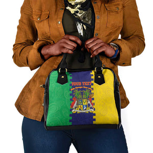 Personalised Republique de Maurice Shoulder Handbag Stella Clavisque Maris Indici