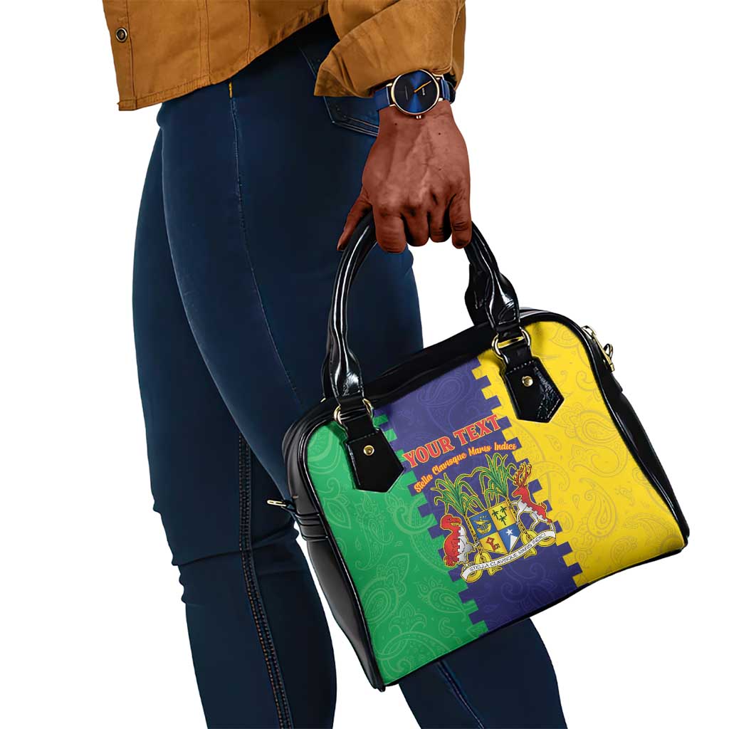 Personalised Republique de Maurice Shoulder Handbag Stella Clavisque Maris Indici