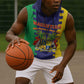 Personalised Republique de Maurice Sleeveless Hoodie Stella Clavisque Maris Indici - African Pride