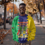 Personalised Republique de Maurice Sweatshirt Stella Clavisque Maris Indici