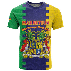 Personalised Republique de Maurice T shirt Stella Clavisque Maris Indici