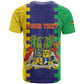Personalised Republique de Maurice T shirt Stella Clavisque Maris Indici