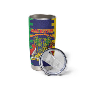 Personalised Republique de Maurice Tumbler Cup Stella Clavisque Maris Indici