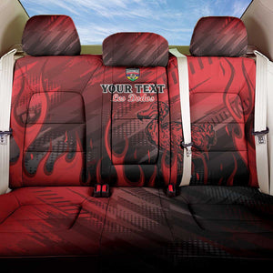 Personalised Mauritius Football Back Car Seat Cover Go Les Dodos Go