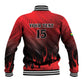 Personalised Mauritius Football Baseball Jacket Go Les Dodos Go
