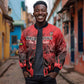 Personalised Mauritius Football Bomber Jacket Go Les Dodos Go