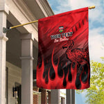 Personalised Mauritius Football Garden Flag Go Les Dodos Go