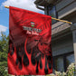 Personalised Mauritius Football Garden Flag Go Les Dodos Go