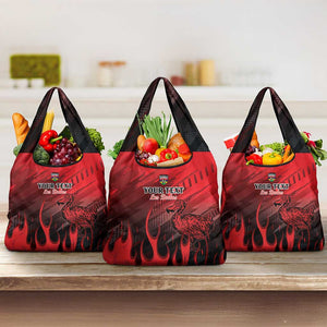 Personalised Mauritius Football Grocery Bag Go Les Dodos Go