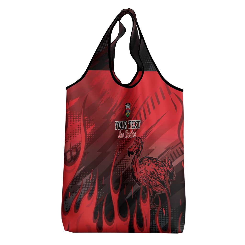 Personalised Mauritius Football Grocery Bag Go Les Dodos Go
