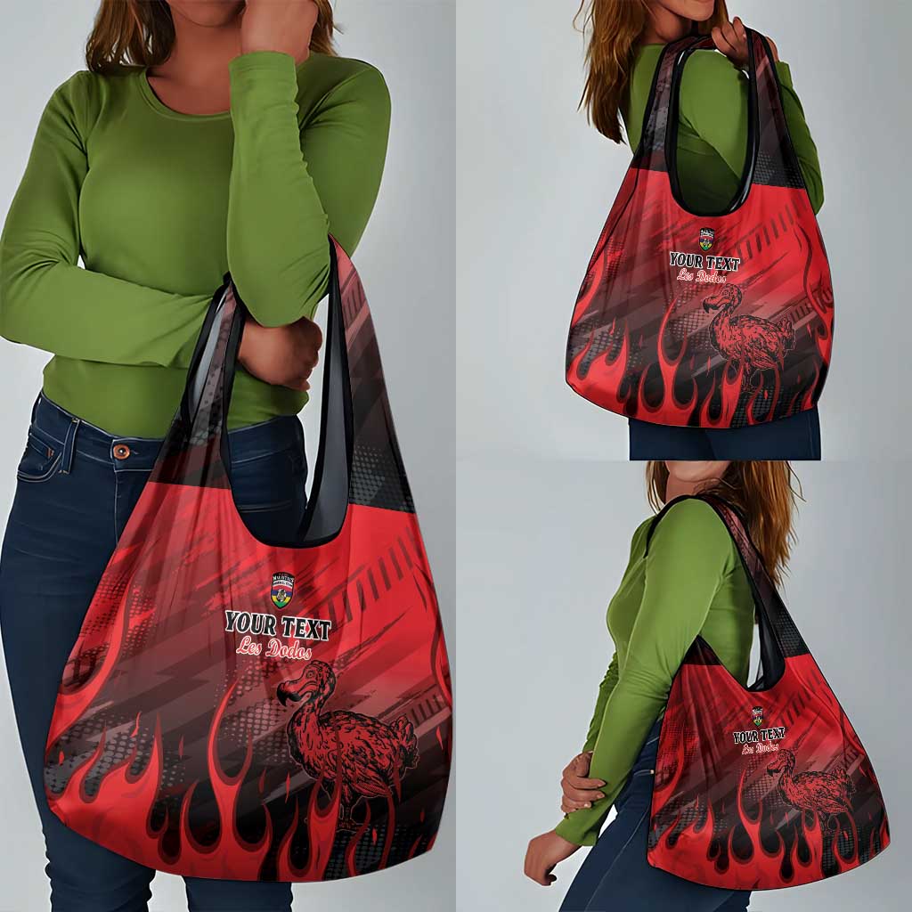 Personalised Mauritius Football Grocery Bag Go Les Dodos Go