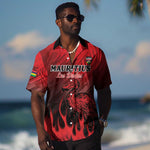 Personalised Mauritius Football Hawaiian Shirt Go Les Dodos Go