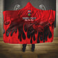 Personalised Mauritius Football Hooded Blanket Go Les Dodos Go