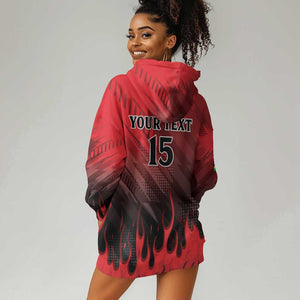 Personalised Mauritius Football Hoodie Dress Go Les Dodos Go
