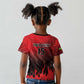 Personalised Mauritius Football Kid T shirt Go Les Dodos Go