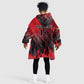 Personalised Mauritius Football Kid Wearable Blanket Hoodie Go Les Dodos Go