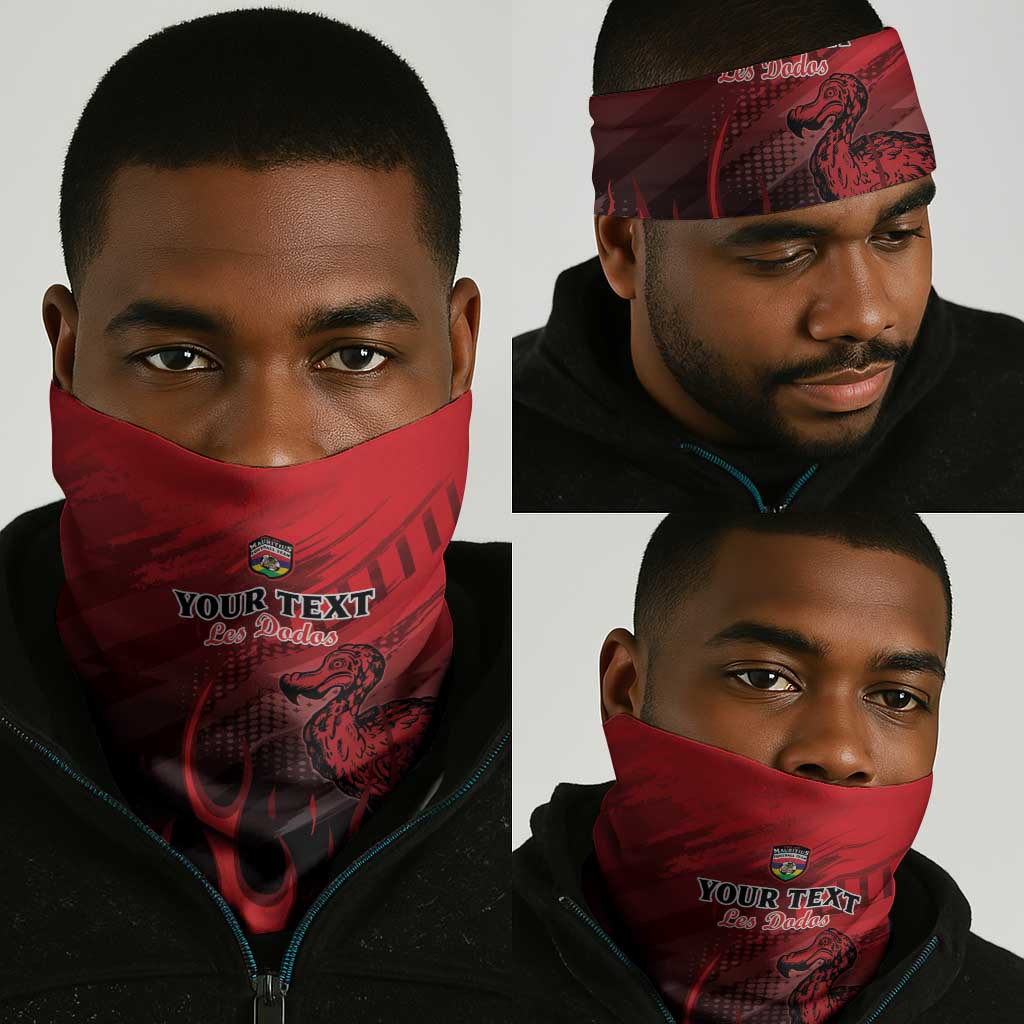 Mauritius Football Neck Gaiter Go Les Dodos Go - African Pride