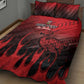 Personalised Mauritius Football Quilt Bed Set Go Les Dodos Go