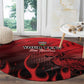Personalised Mauritius Football Round Carpet Go Les Dodos Go