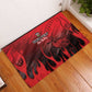 Personalised Mauritius Football Rubber Doormat Go Les Dodos Go