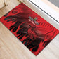 Personalised Mauritius Football Rubber Doormat Go Les Dodos Go