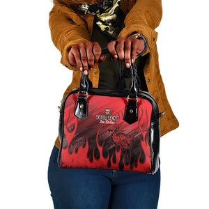 Personalised Mauritius Football Shoulder Handbag Go Les Dodos Go
