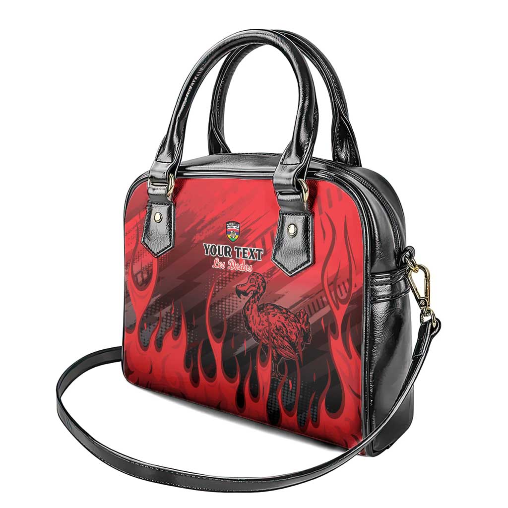 Personalised Mauritius Football Shoulder Handbag Go Les Dodos Go
