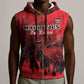 Personalised Mauritius Football Sleeveless Zip Hoodie Go Les Dodos Go - African Pride