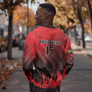 Personalised Mauritius Football Sweatshirt Go Les Dodos Go