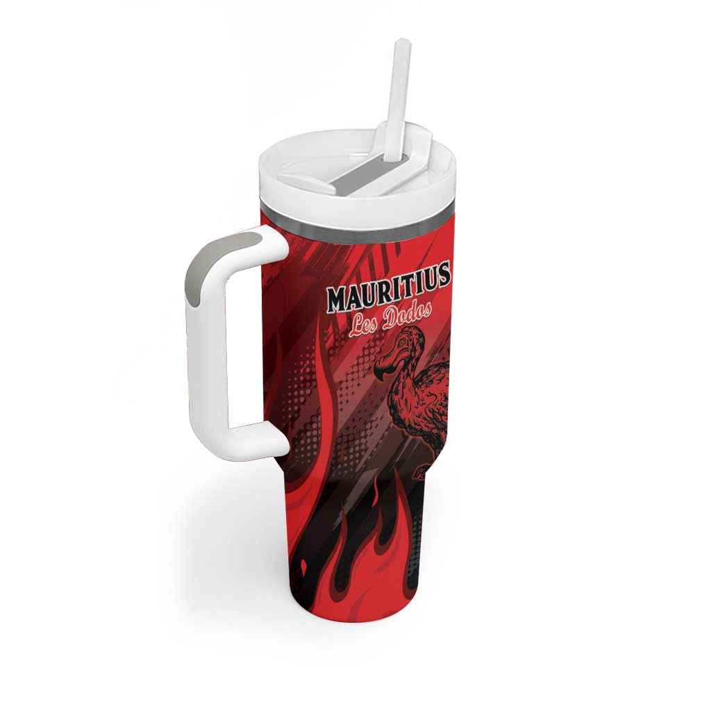 Personalised Mauritius Football Tumbler With Handle Go Les Dodos Go