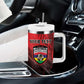 Personalised Mauritius Football Tumbler With Handle Go Les Dodos Go