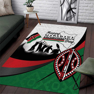 Kenya Area Rug Madaraka Day - Maasai Shield
