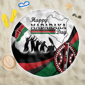 Kenya Beach Blanket Madaraka Day - Maasai Shield
