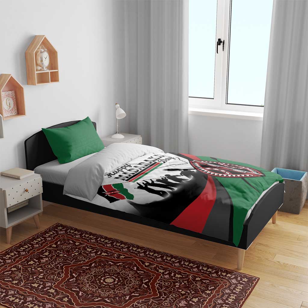 Kenya Bedding Set Madaraka Day - Maasai Shield