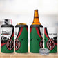 Personalised Kenya 4 in 1 Can Cooler Tumbler Madaraka Day - Maasai Shield