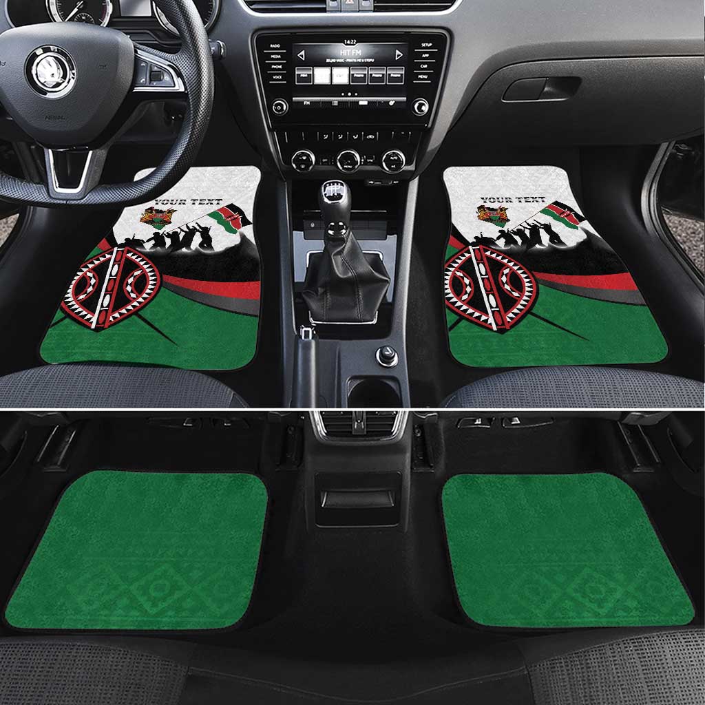 Kenya Car Mats Madaraka Day - Maasai Shield