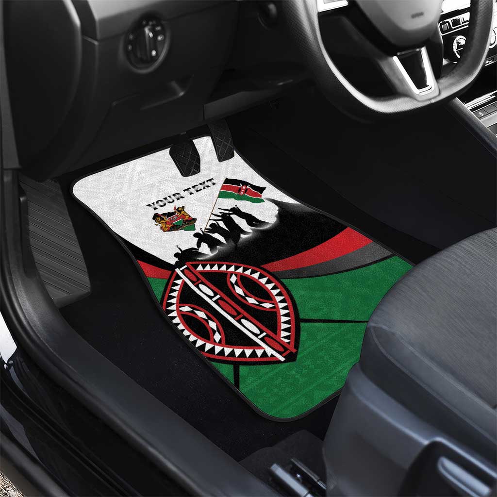 Kenya Car Mats Madaraka Day - Maasai Shield