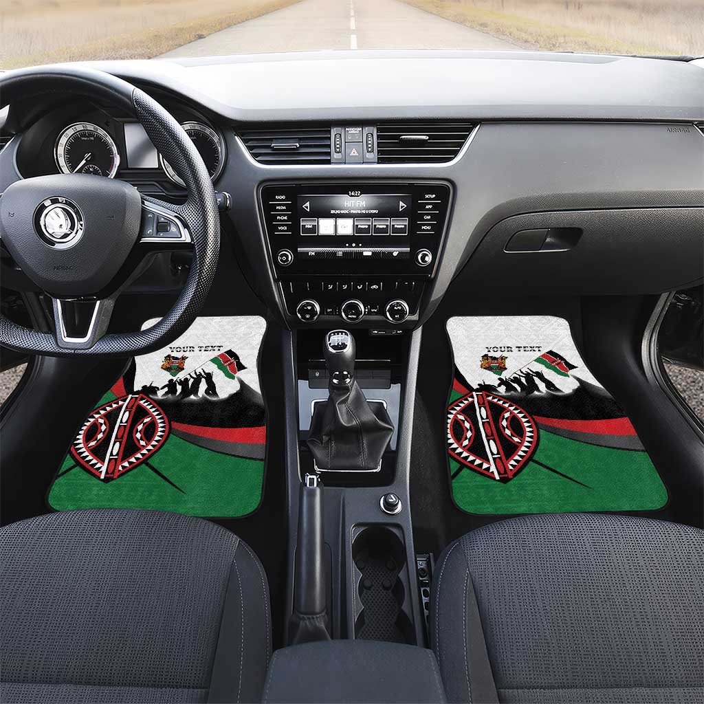 Kenya Car Mats Madaraka Day - Maasai Shield