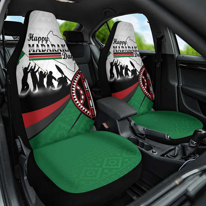 Kenya Car Seat Cover Madaraka Day - Maasai Shield